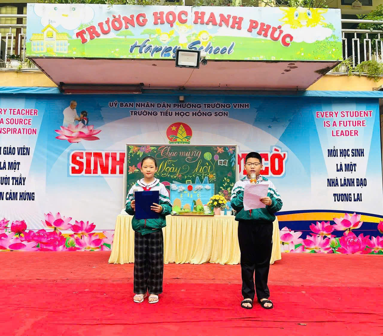 SINH HOẠT DƯỚI CỜ – KHỐI 4 VỚI CHỦ ĐỀ “NGÀY HỘI STEM”