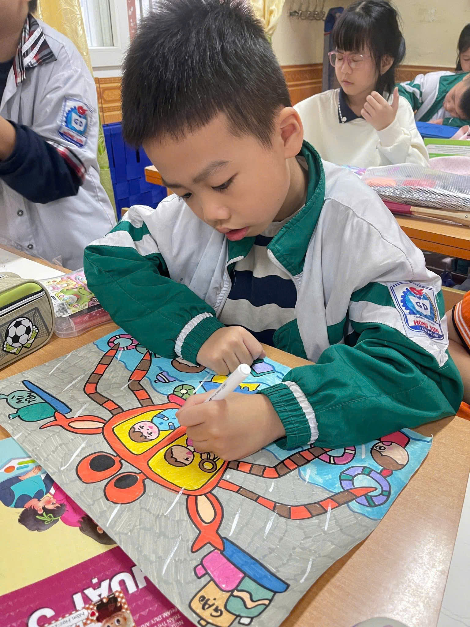 Lễ phát động cuộc thi vẽ tranh: “ Chiếc ô tô mơ ước của em”