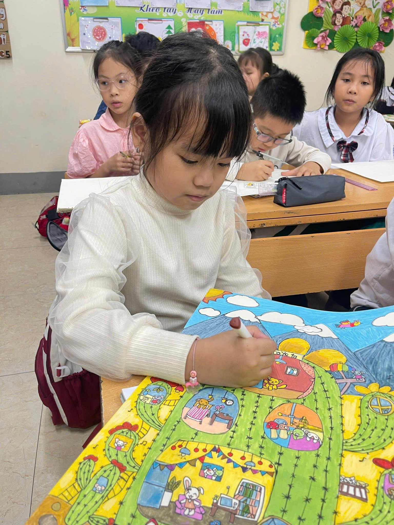 Lễ phát động cuộc thi vẽ tranh: “ Chiếc ô tô mơ ước của em”