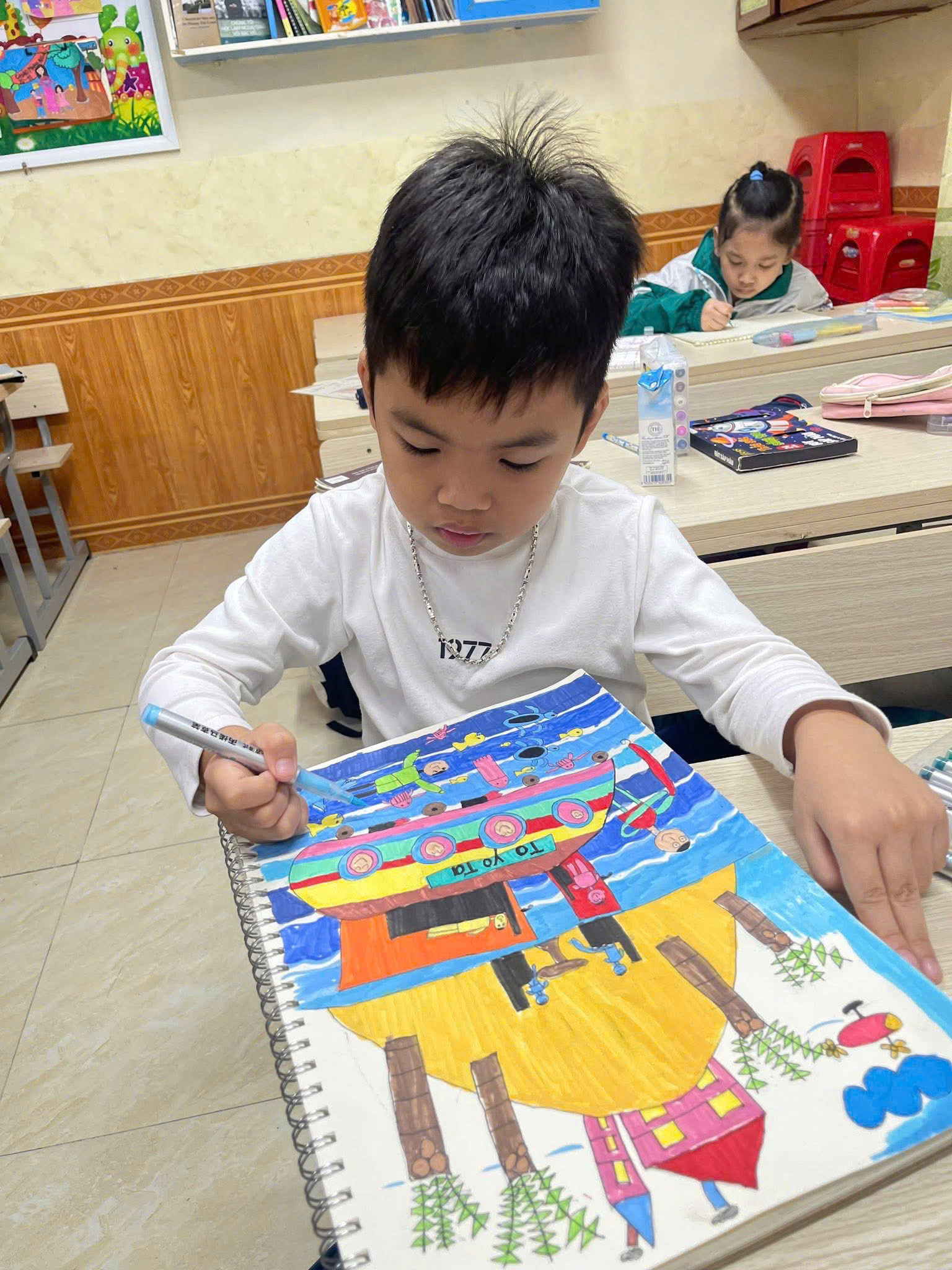 Lễ phát động cuộc thi vẽ tranh: “ Chiếc ô tô mơ ước của em”