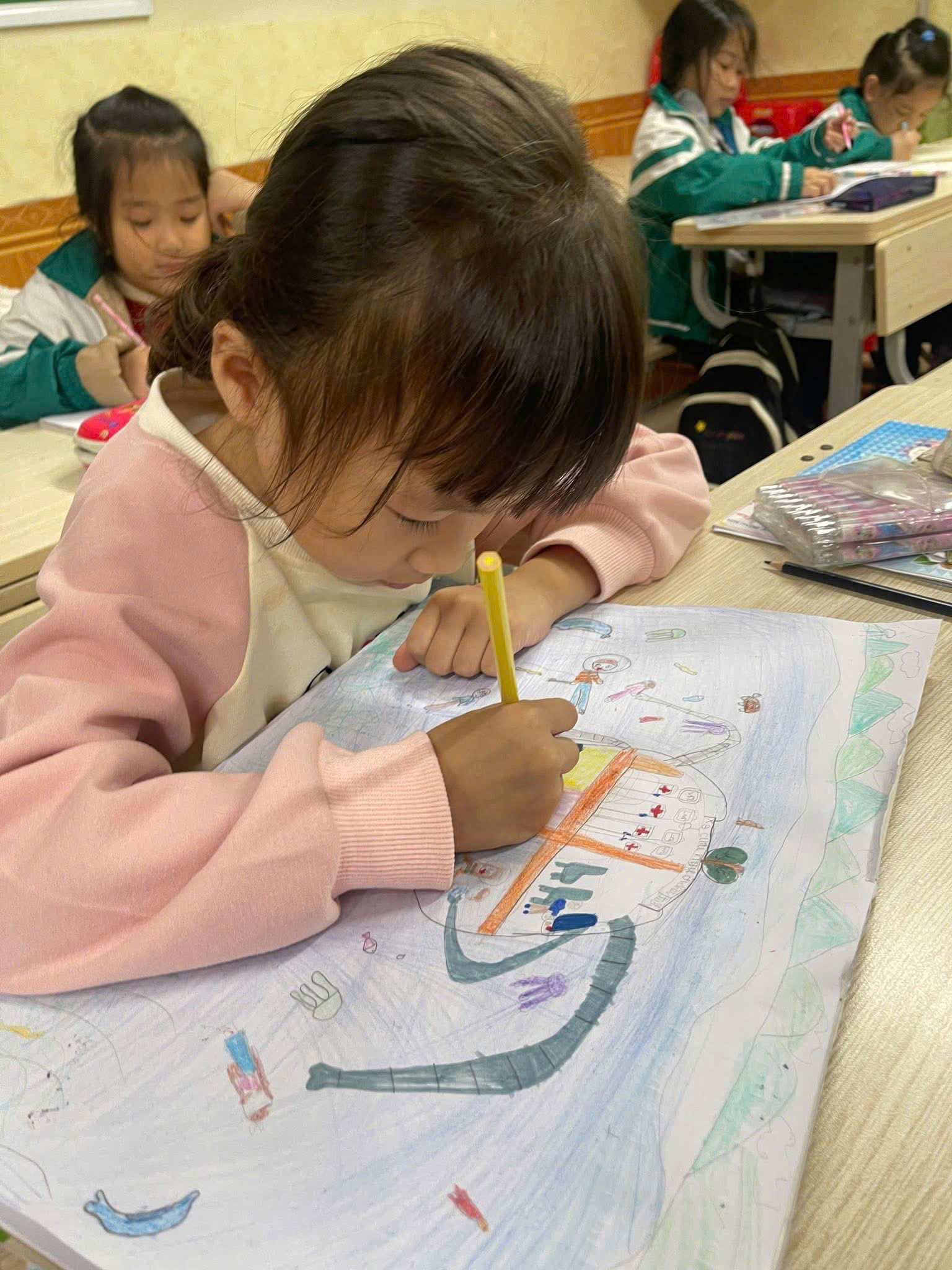 Lễ phát động cuộc thi vẽ tranh: “ Chiếc ô tô mơ ước của em”