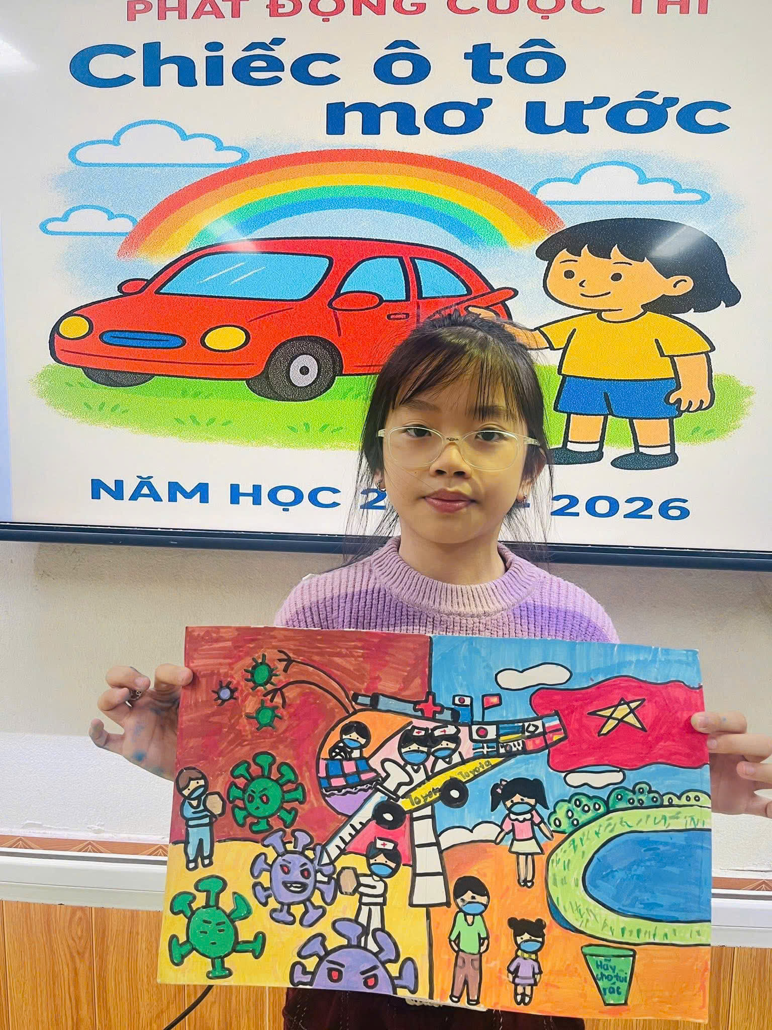 Lễ phát động cuộc thi vẽ tranh: “ Chiếc ô tô mơ ước của em”