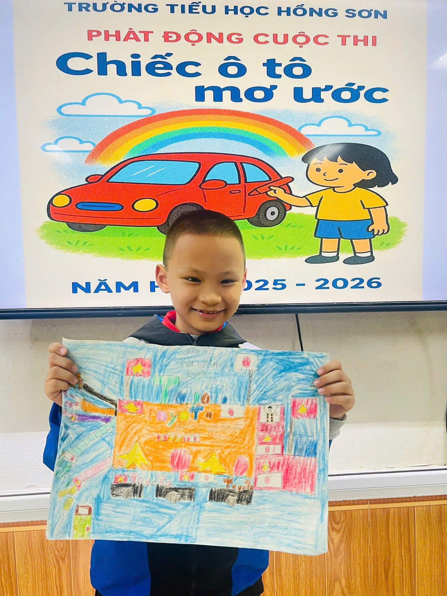 Lễ phát động cuộc thi vẽ tranh: “ Chiếc ô tô mơ ước của em”