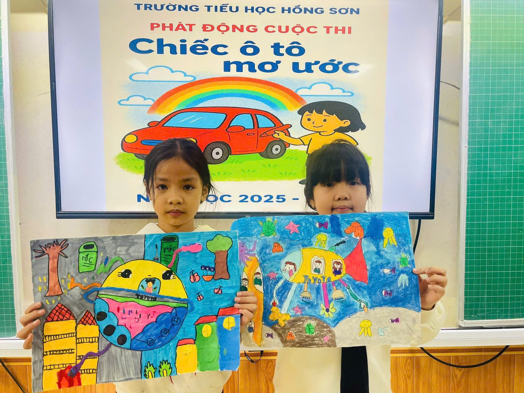 Lễ phát động cuộc thi vẽ tranh: “ Chiếc ô tô mơ ước của em”