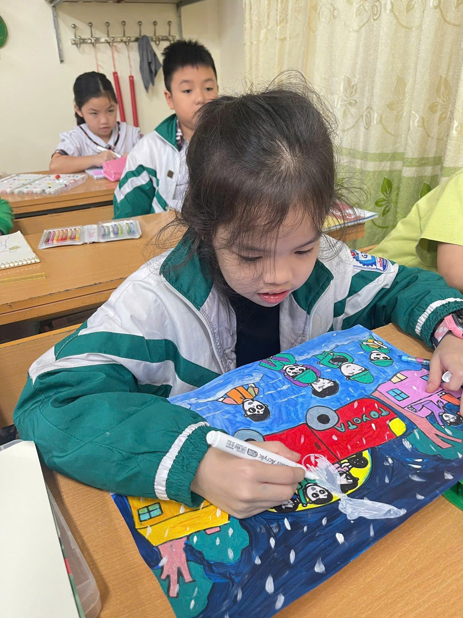 Lễ phát động cuộc thi vẽ tranh: “ Chiếc ô tô mơ ước của em”