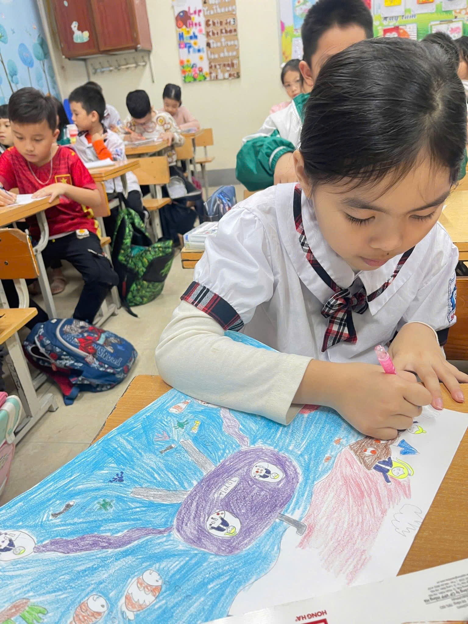 Lễ phát động cuộc thi vẽ tranh: “ Chiếc ô tô mơ ước của em”