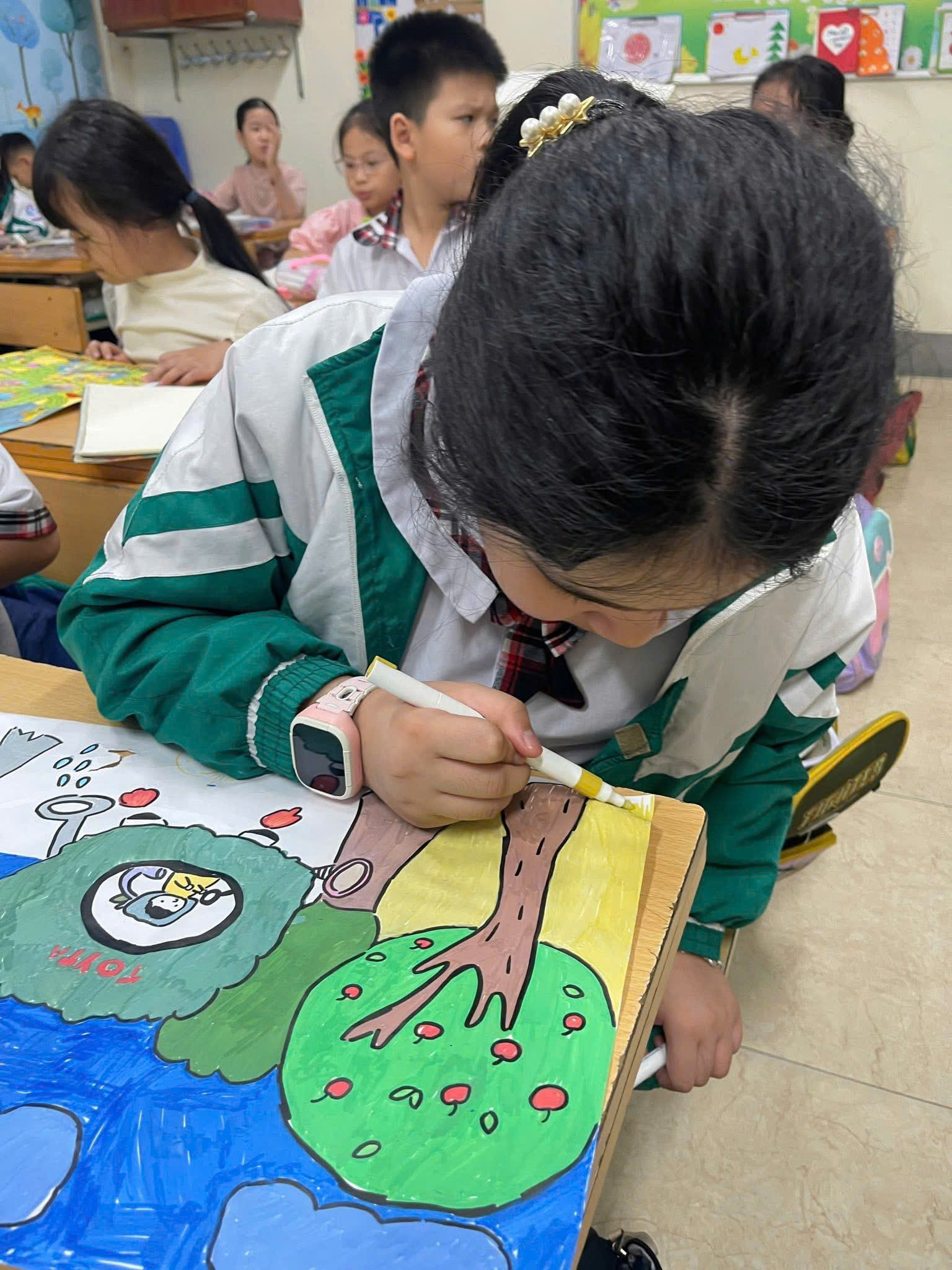 Lễ phát động cuộc thi vẽ tranh: “ Chiếc ô tô mơ ước của em”