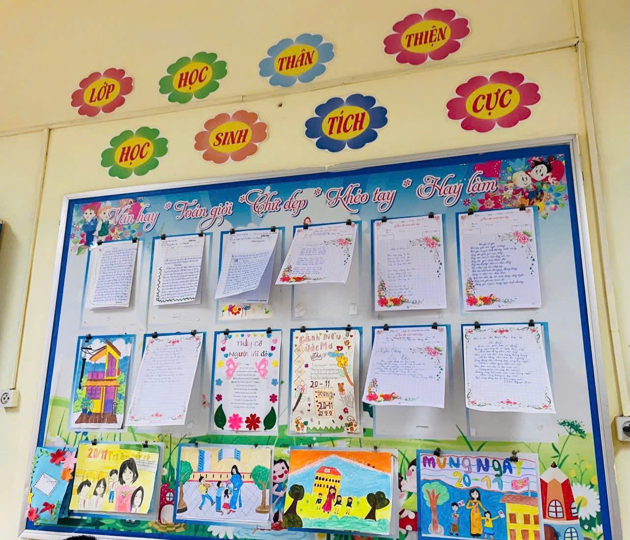 Phong trào “Lớp sạch – lớp đẹp – lớp thân thiện