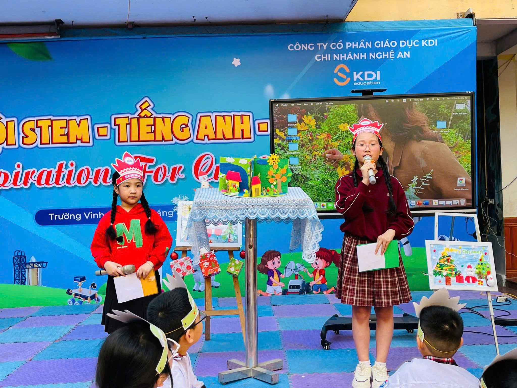 NGÀY HỘI STEM - TIẾNG ANH - TIN HỌC