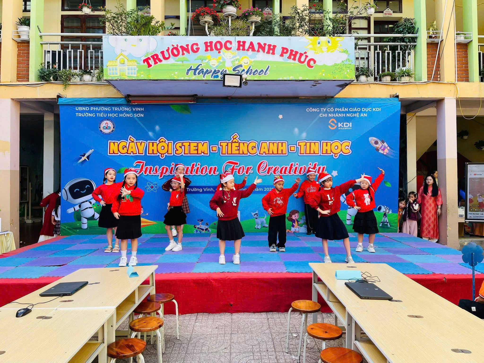 NGÀY HỘI STEM - TIẾNG ANH - TIN HỌC