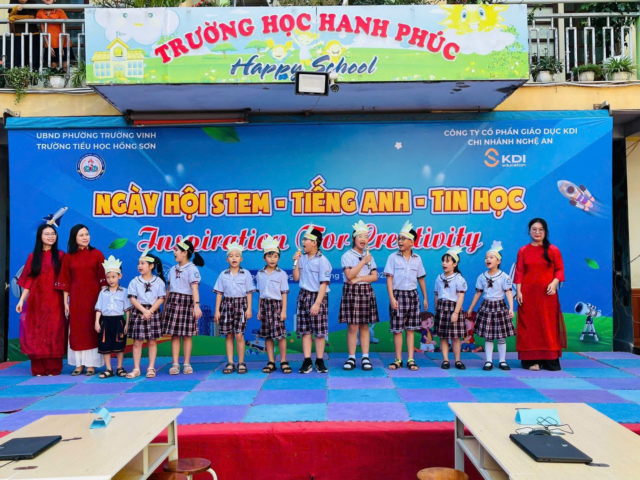 NGÀY HỘI STEM - TIẾNG ANH - TIN HỌC