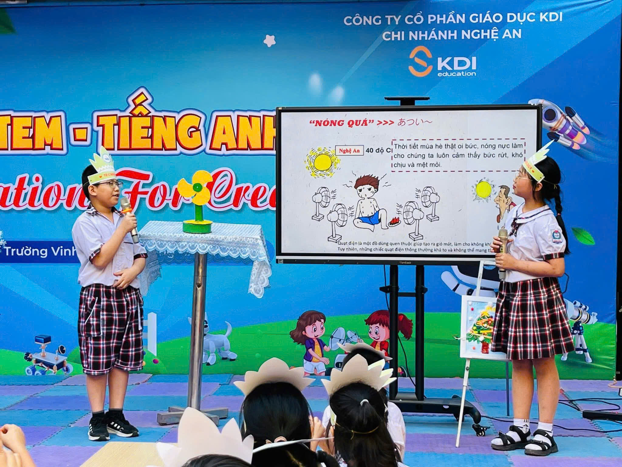 NGÀY HỘI STEM - TIẾNG ANH - TIN HỌC