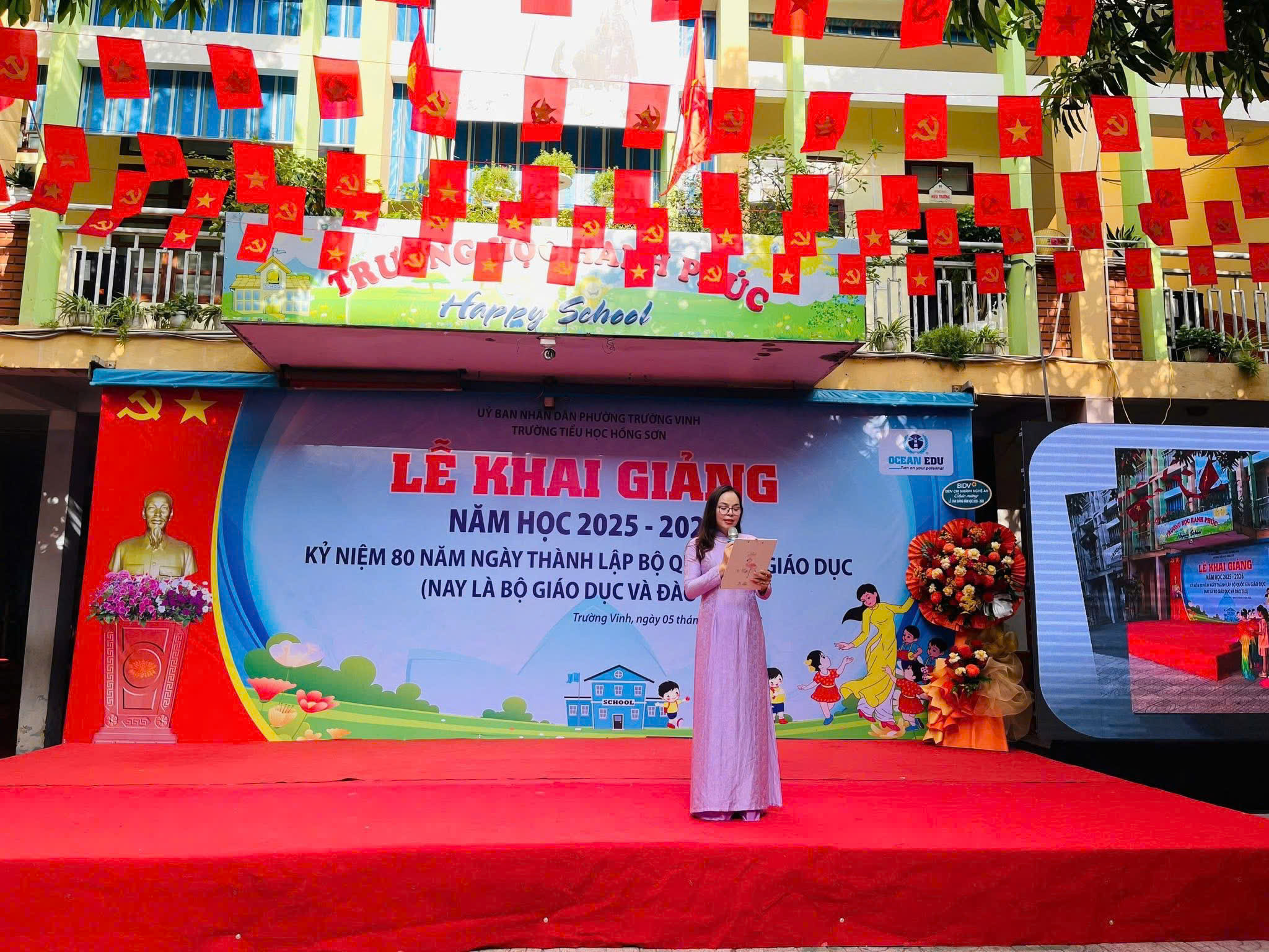 KHAI GIẢNG NĂM HỌC MỚI 2025–2026 – RỘN RÀNG NIỀM TIN, LAN TỎA TỰ HÀO VIỆT NAM