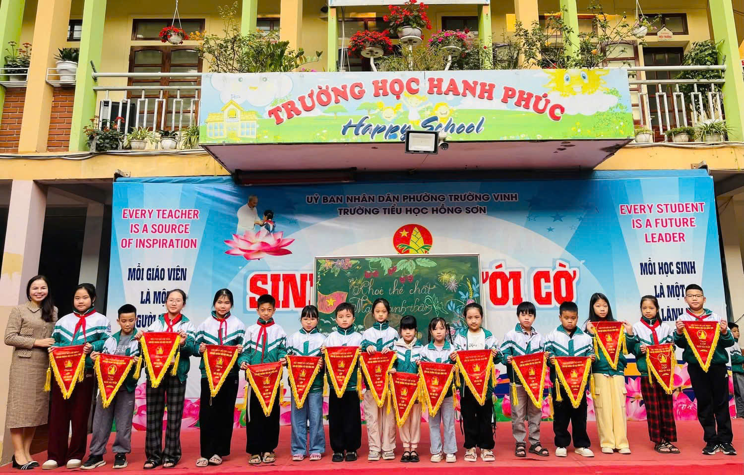 SINH HOẠT DƯỚI CỜ TUẦN 19 – HỌC KÌ II Chủ đề: “Khỏe thể chất – Mạnh tinh thần”