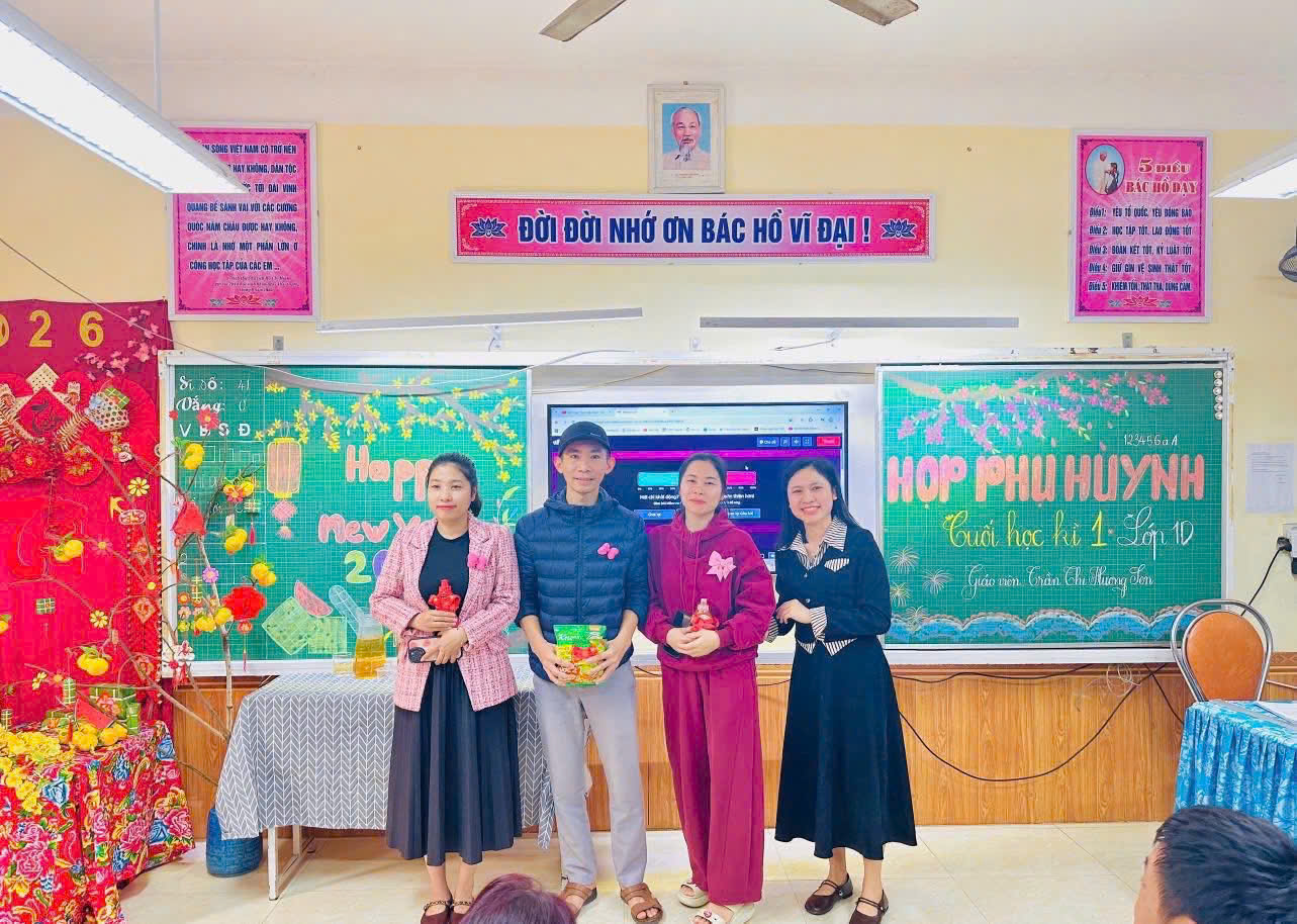 Buổi họp phụ huynh cuối học kì I