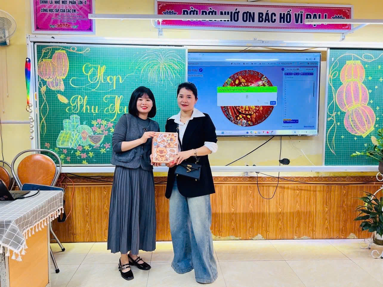 Buổi họp phụ huynh cuối học kì I