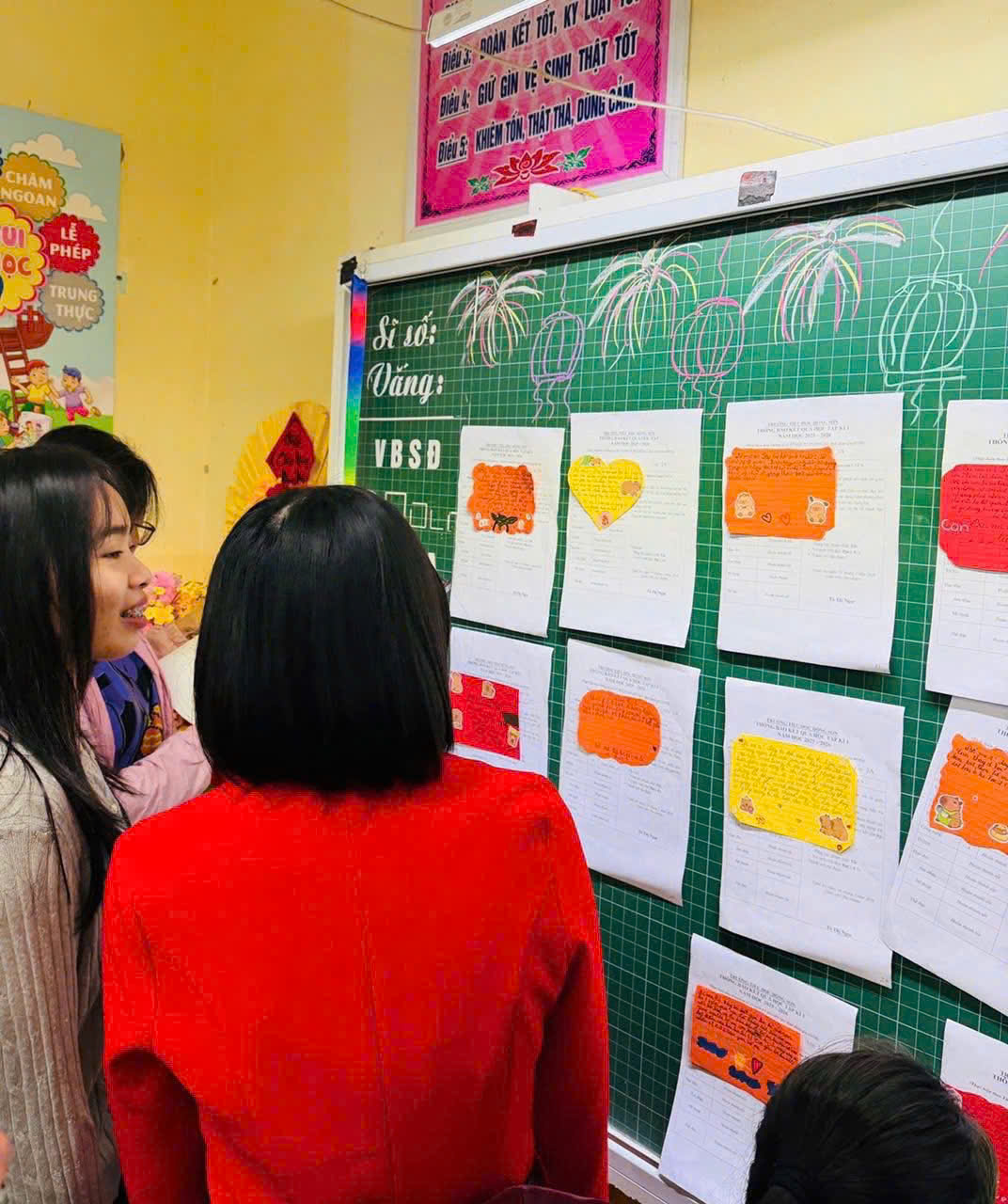 Buổi họp phụ huynh cuối học kì I