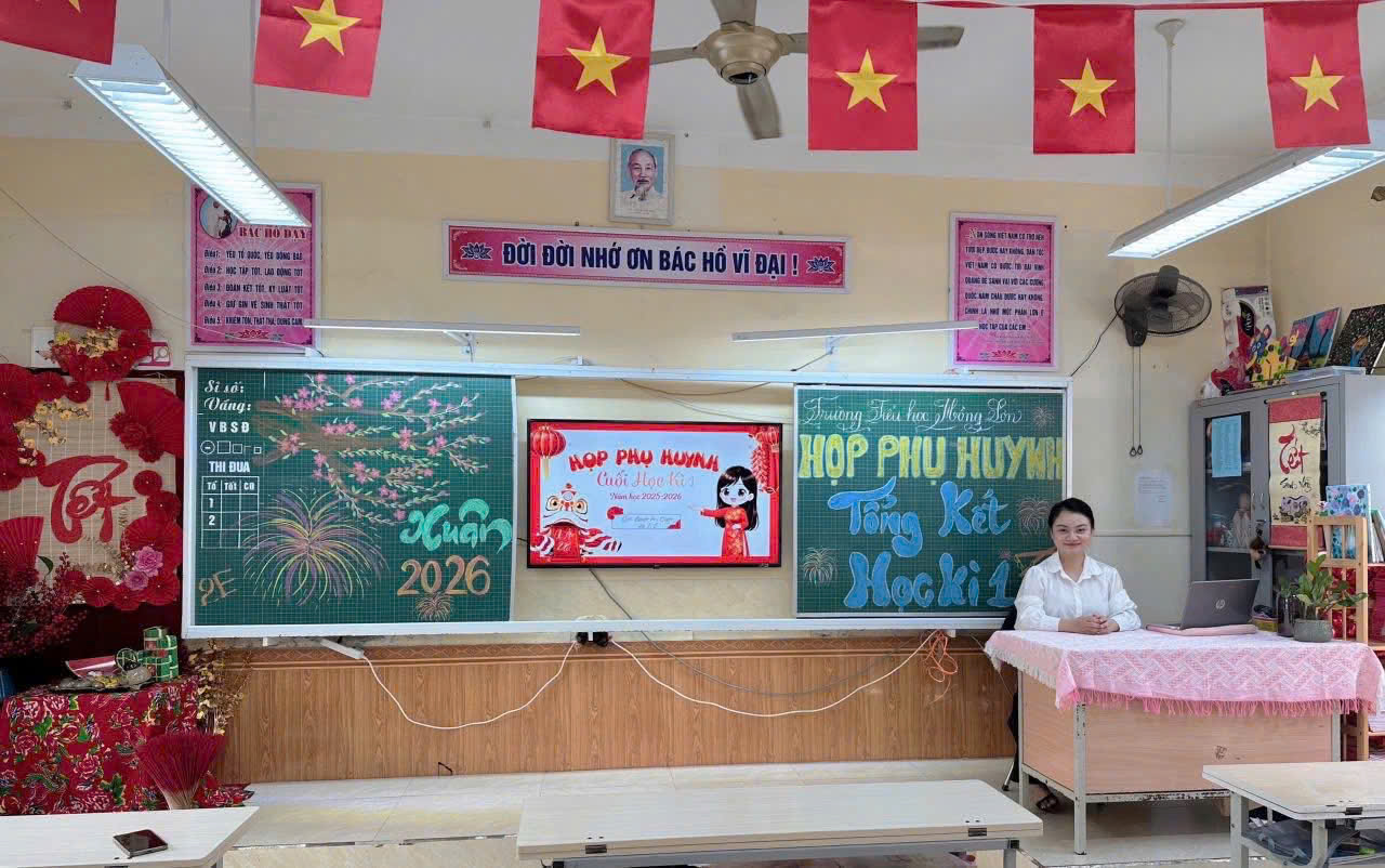 Buổi họp phụ huynh cuối học kì I