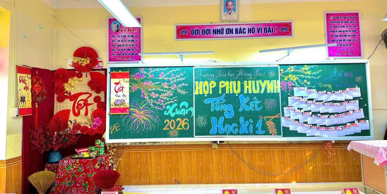 Buổi họp phụ huynh cuối học kì I