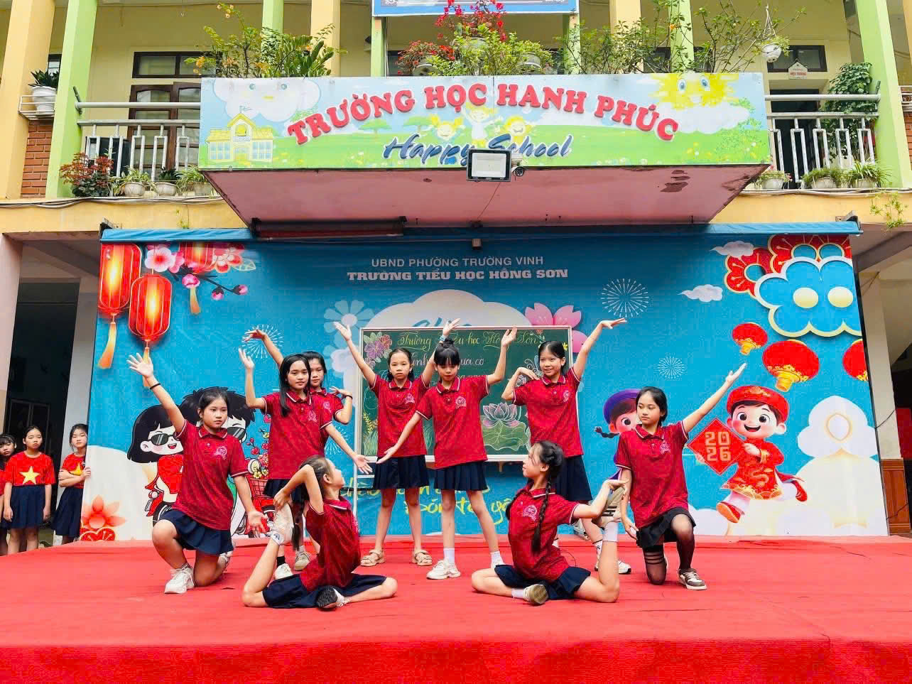 Sinh hoạt dưới cờ khối 5 – Chủ đề: “Gương người tốt, việc tốt”