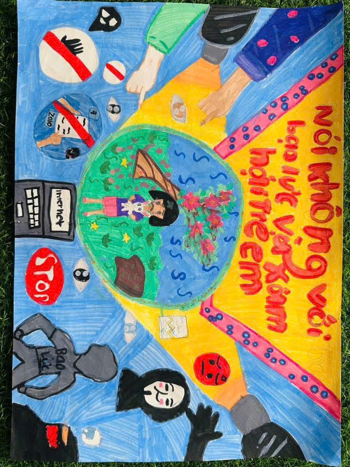 Những nét vẽ hồn nhiên – Thông điệp ý nghĩa