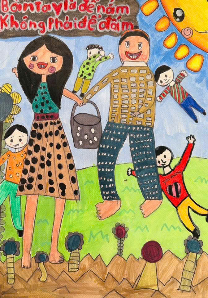 Những nét vẽ hồn nhiên – Thông điệp ý nghĩa