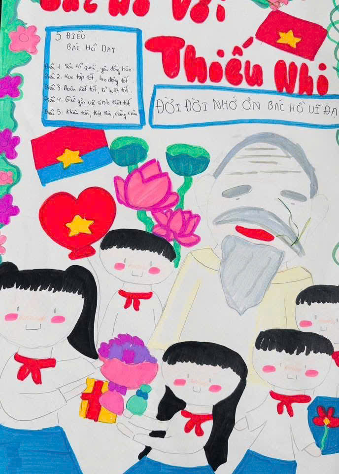 Những nét vẽ hồn nhiên – Thông điệp ý nghĩa