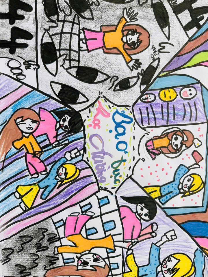 Những nét vẽ hồn nhiên – Thông điệp ý nghĩa