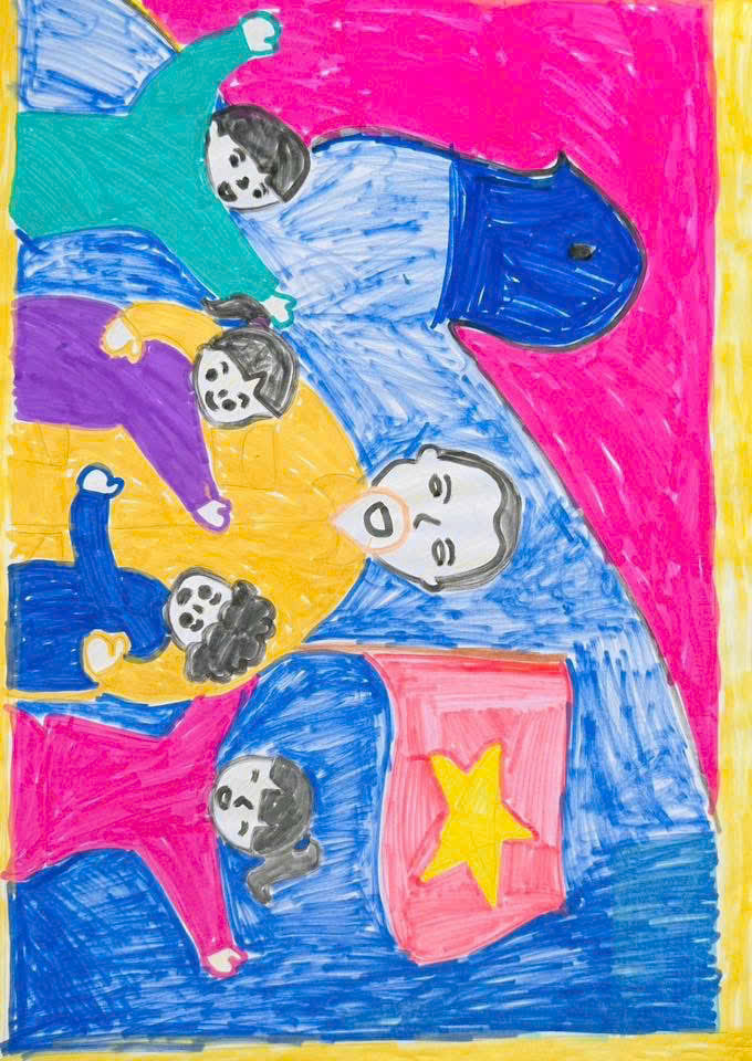 Những nét vẽ hồn nhiên – Thông điệp ý nghĩa