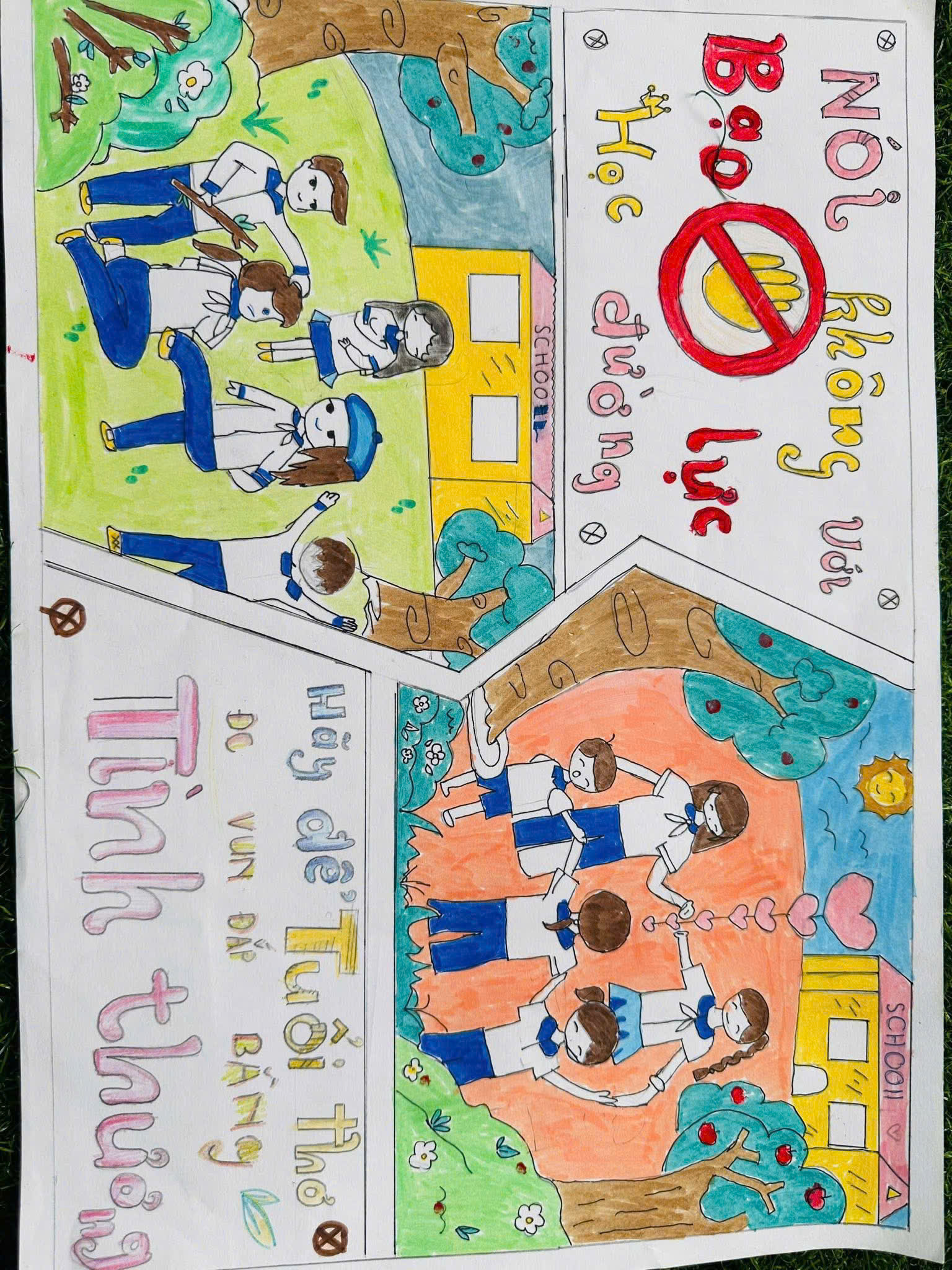 Những nét vẽ hồn nhiên – Thông điệp ý nghĩa