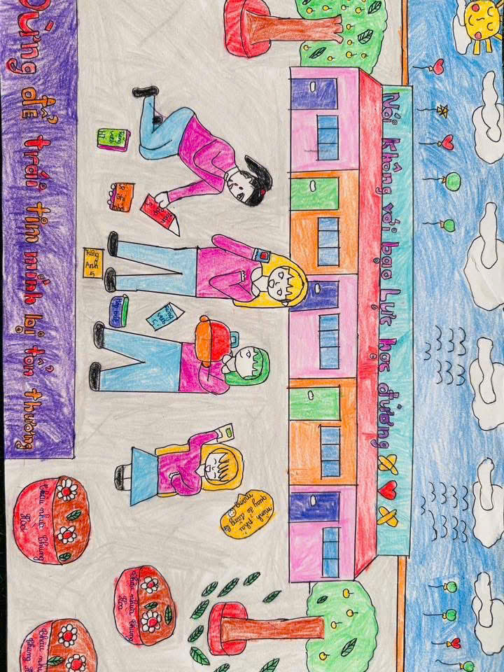 Những nét vẽ hồn nhiên – Thông điệp ý nghĩa