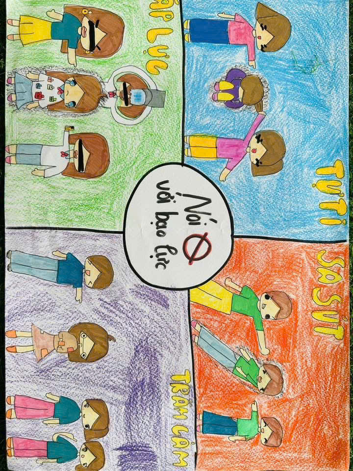 Những nét vẽ hồn nhiên – Thông điệp ý nghĩa