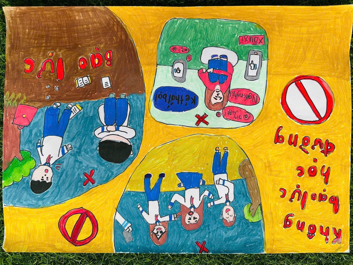 Những nét vẽ hồn nhiên – Thông điệp ý nghĩa