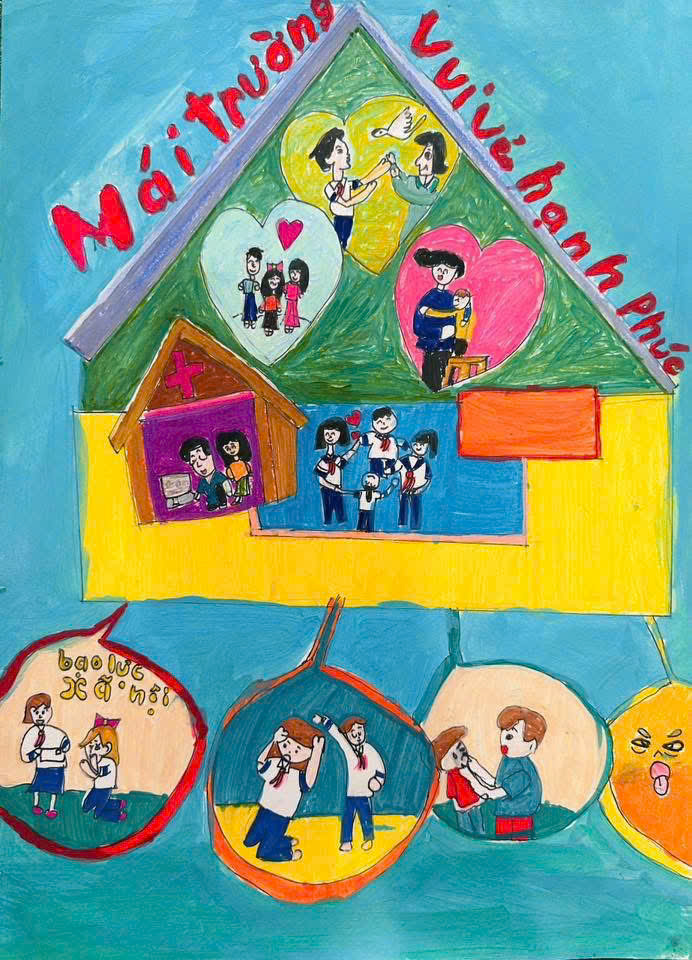 Những nét vẽ hồn nhiên – Thông điệp ý nghĩa