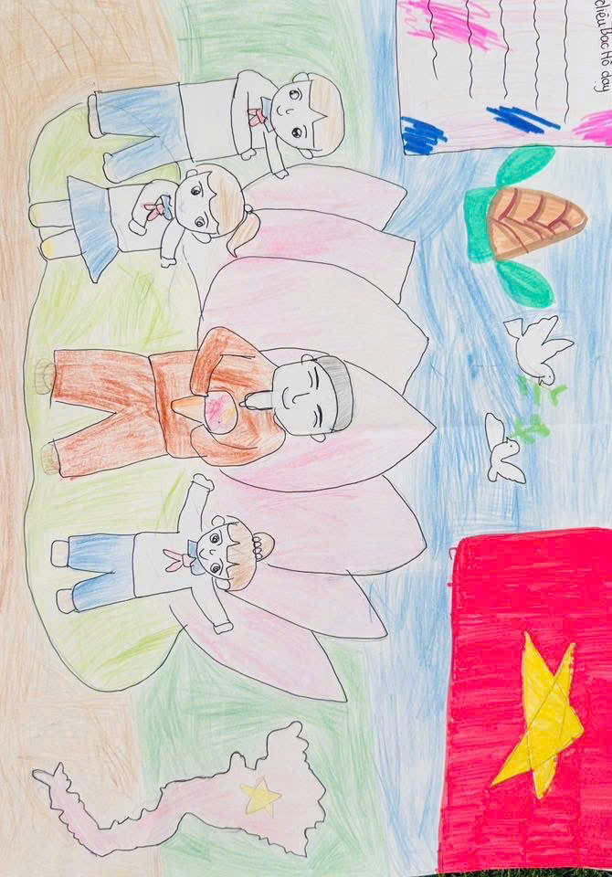 Những nét vẽ hồn nhiên – Thông điệp ý nghĩa