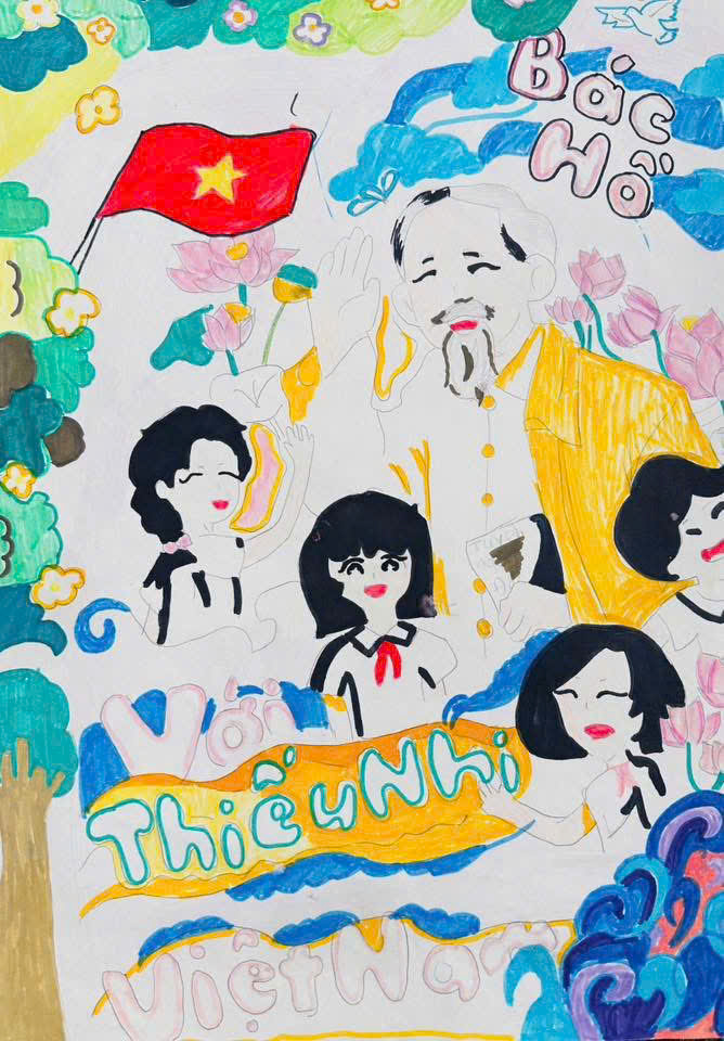 Những nét vẽ hồn nhiên – Thông điệp ý nghĩa