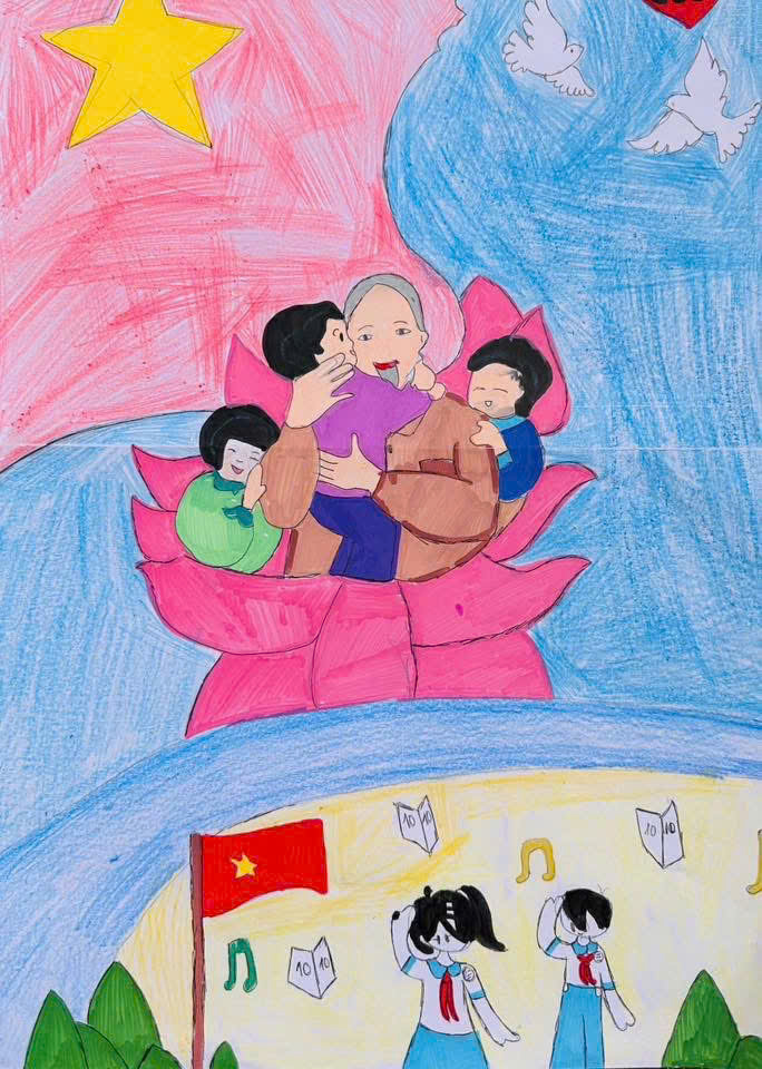 Những nét vẽ hồn nhiên – Thông điệp ý nghĩa