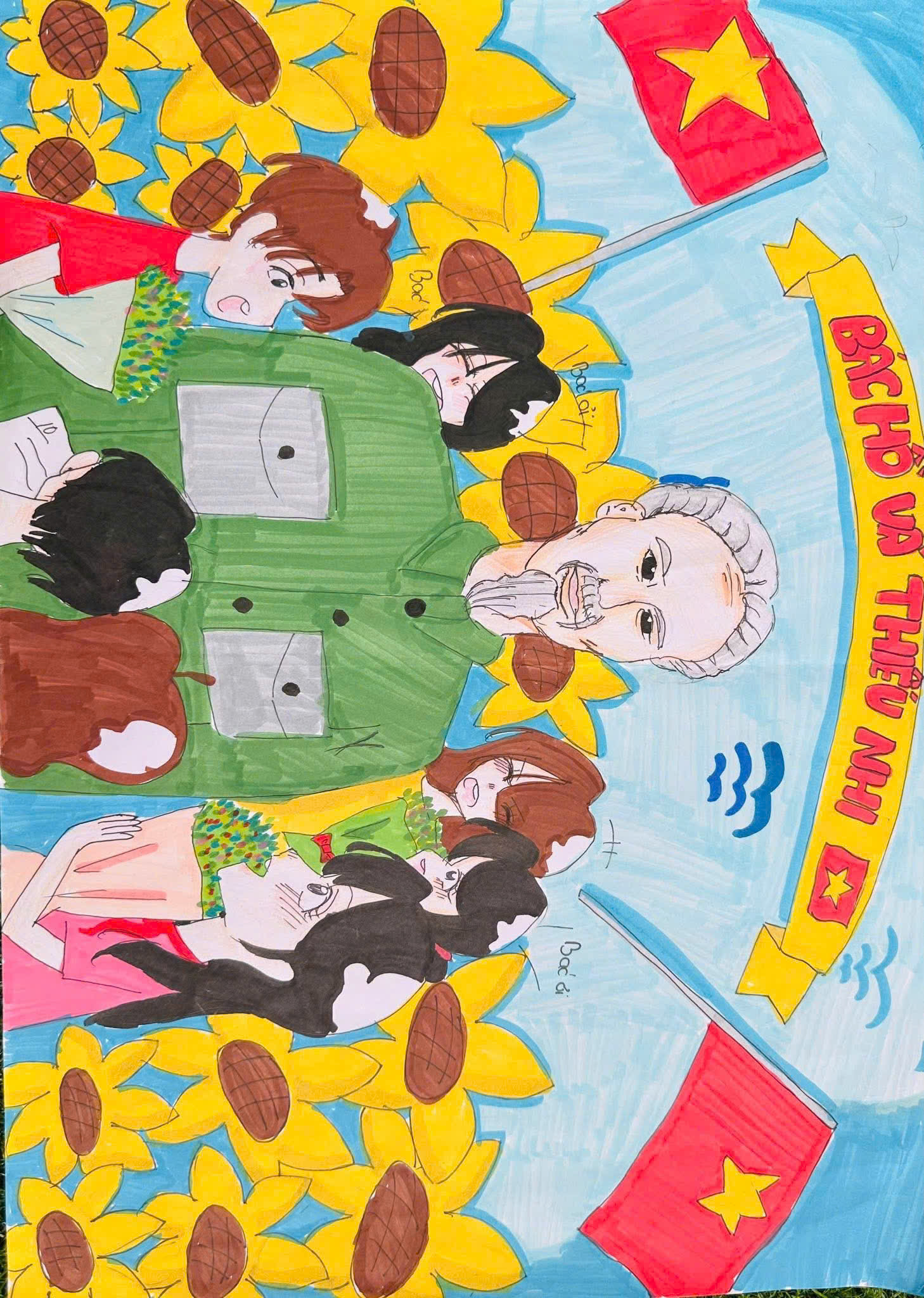 Những nét vẽ hồn nhiên – Thông điệp ý nghĩa