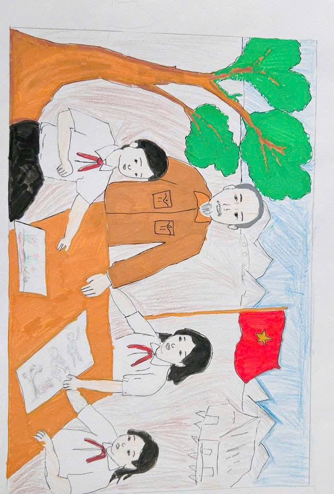 Những nét vẽ hồn nhiên – Thông điệp ý nghĩa