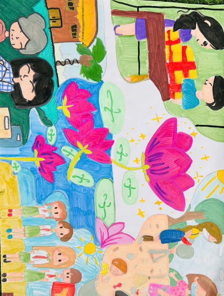 Những nét vẽ hồn nhiên – Thông điệp ý nghĩa