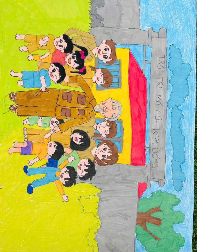 Những nét vẽ hồn nhiên – Thông điệp ý nghĩa