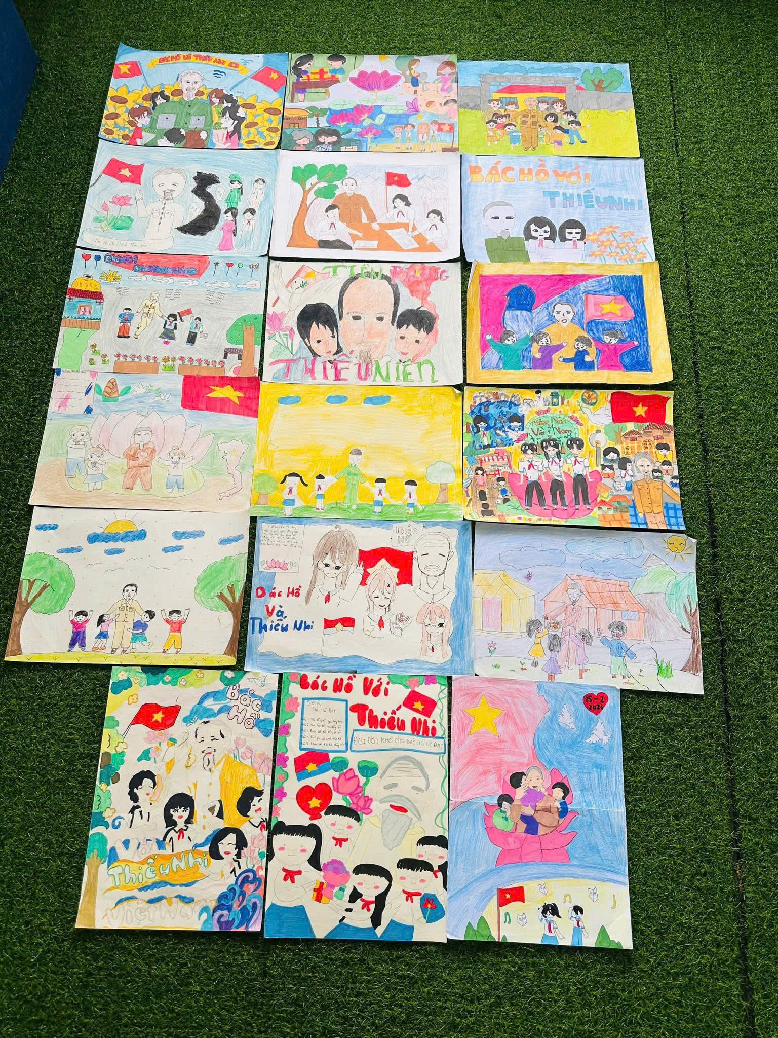 Những nét vẽ hồn nhiên – Thông điệp ý nghĩa