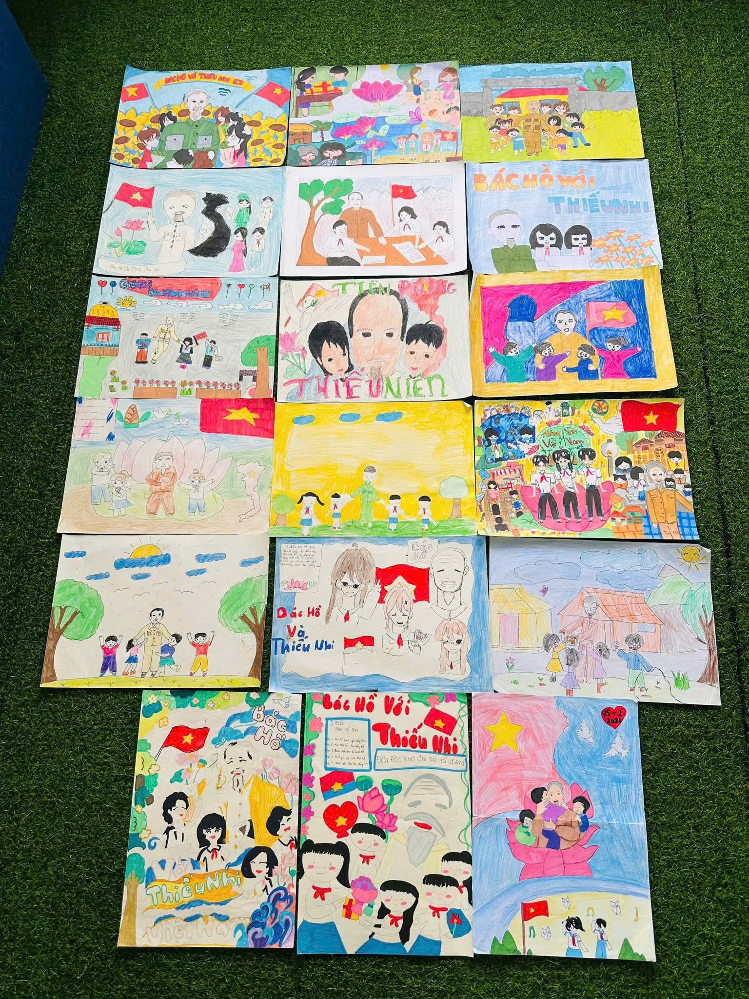 Những nét vẽ hồn nhiên – Thông điệp ý nghĩa