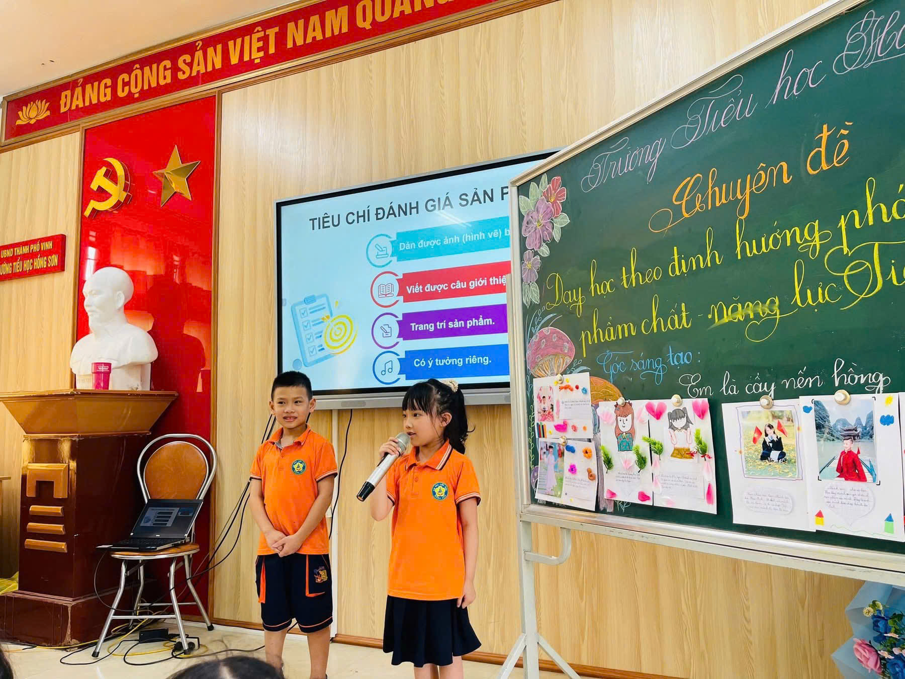 Trường Tiểu học Hồng Sơn tiếp tục hành trình đổi mới sáng tạo với những tiết sinh hoạt chuyên đề thiết thực, góp phần nâng cao chất lượng dạy học theo Chương trình GDPT 2018