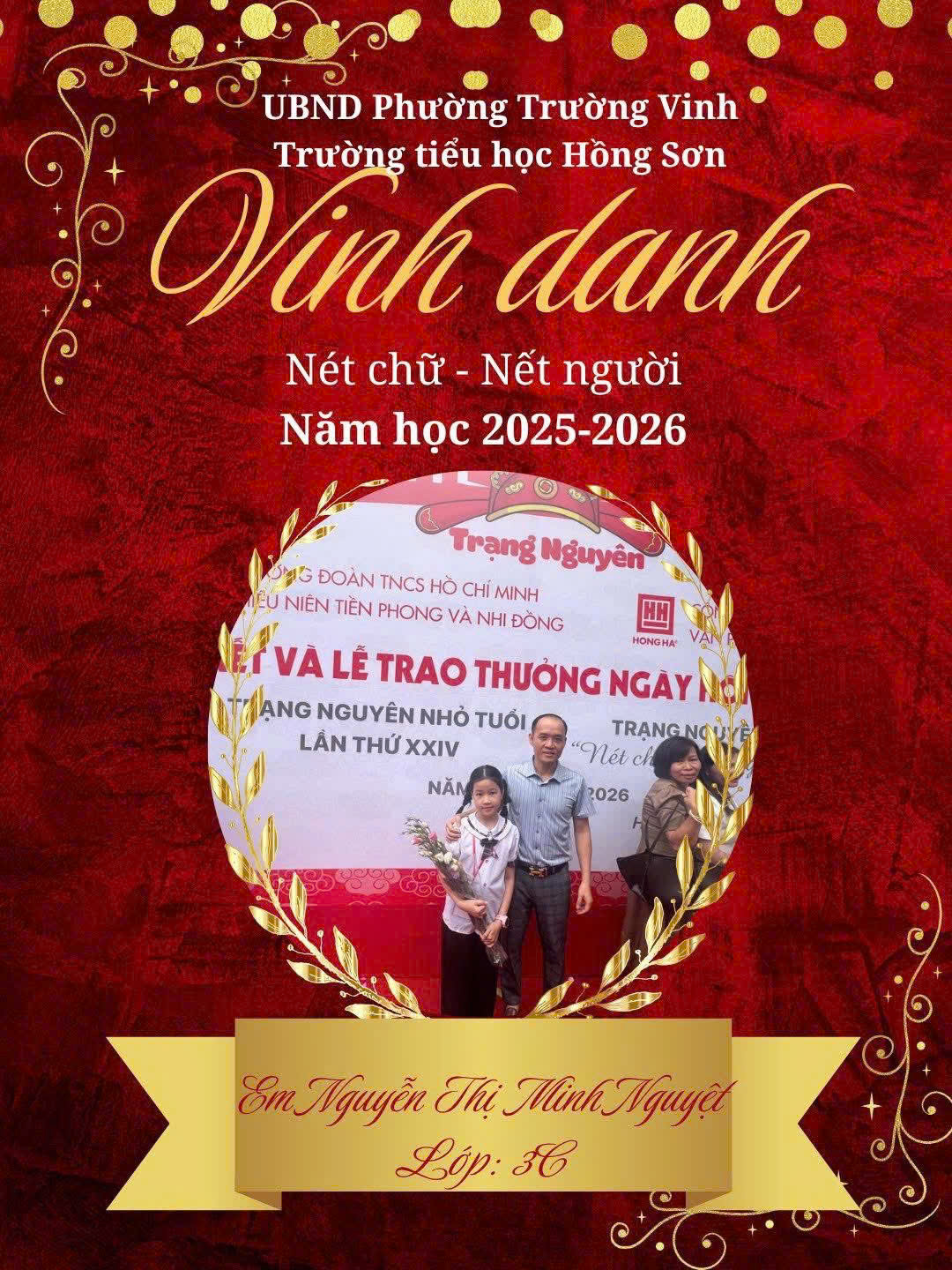 THÀNH TÍCH NỔI BẬT TRONG THÁNG 3 VÀ THÁNG 4 CỦA THẦY VÀ TRÒ TRƯỜNG TIỂU HỌC HỒNG SƠN