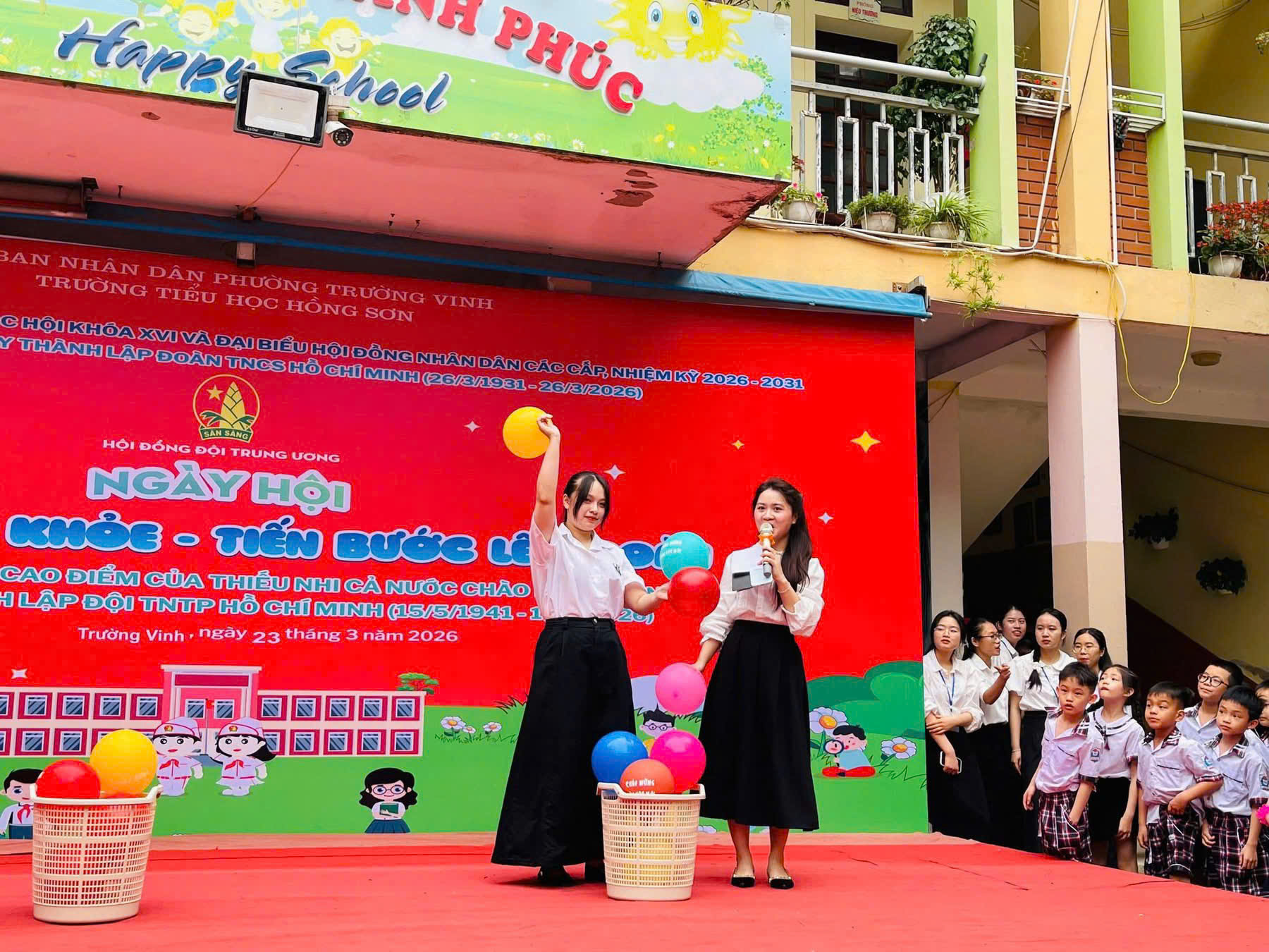 NGÀY HỘI “THIẾU NHI VUI KHỎE – TIẾN BƯỚC LÊN ĐOÀN