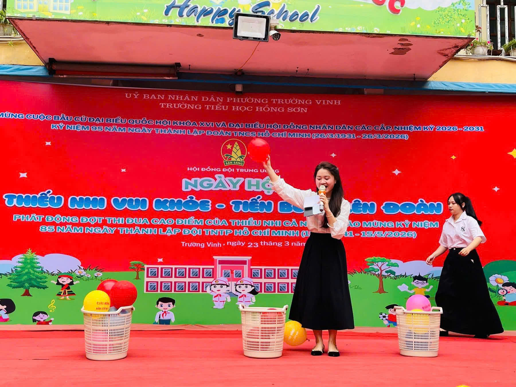 NGÀY HỘI “THIẾU NHI VUI KHỎE – TIẾN BƯỚC LÊN ĐOÀN