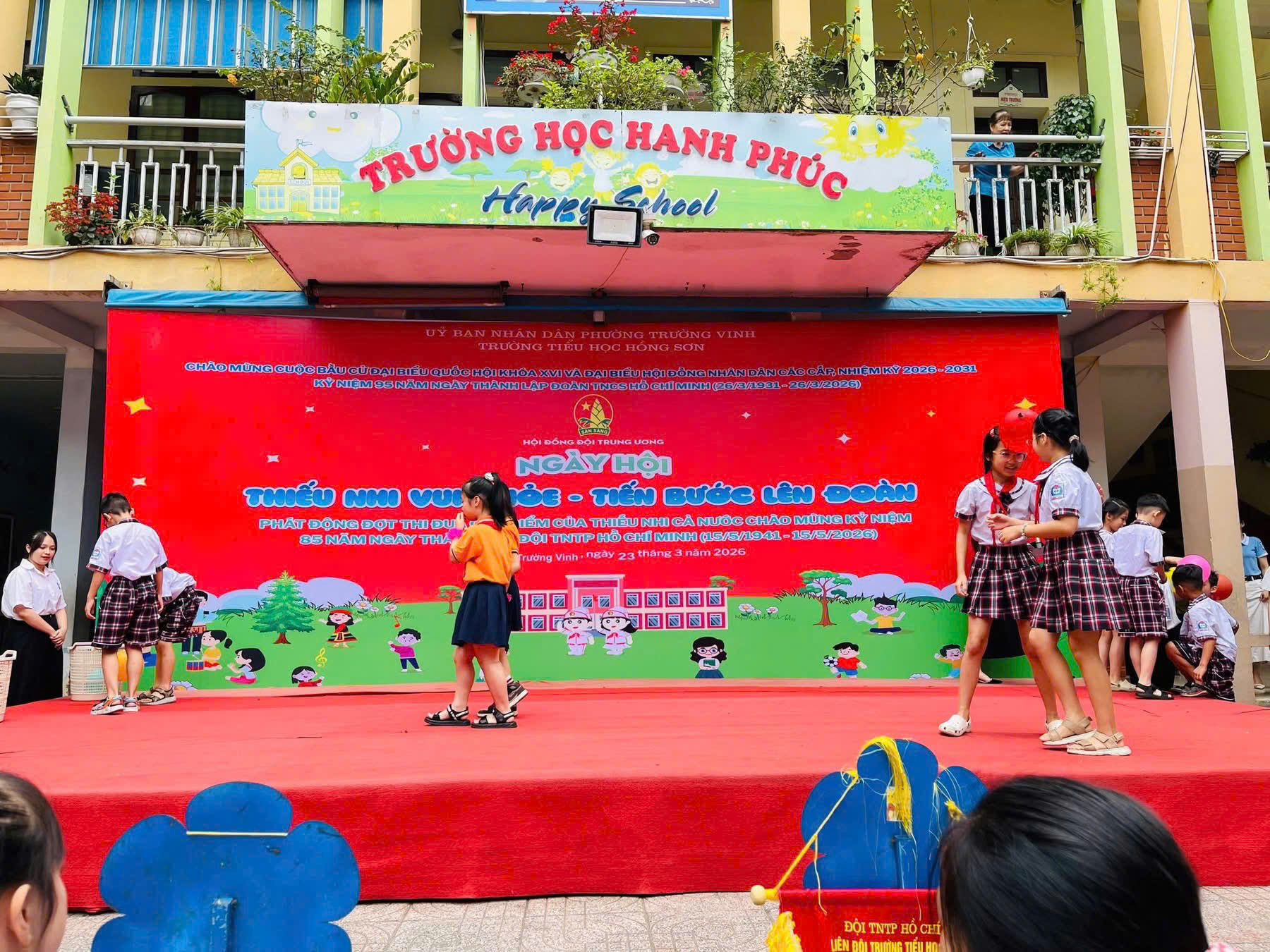 NGÀY HỘI “THIẾU NHI VUI KHỎE – TIẾN BƯỚC LÊN ĐOÀN