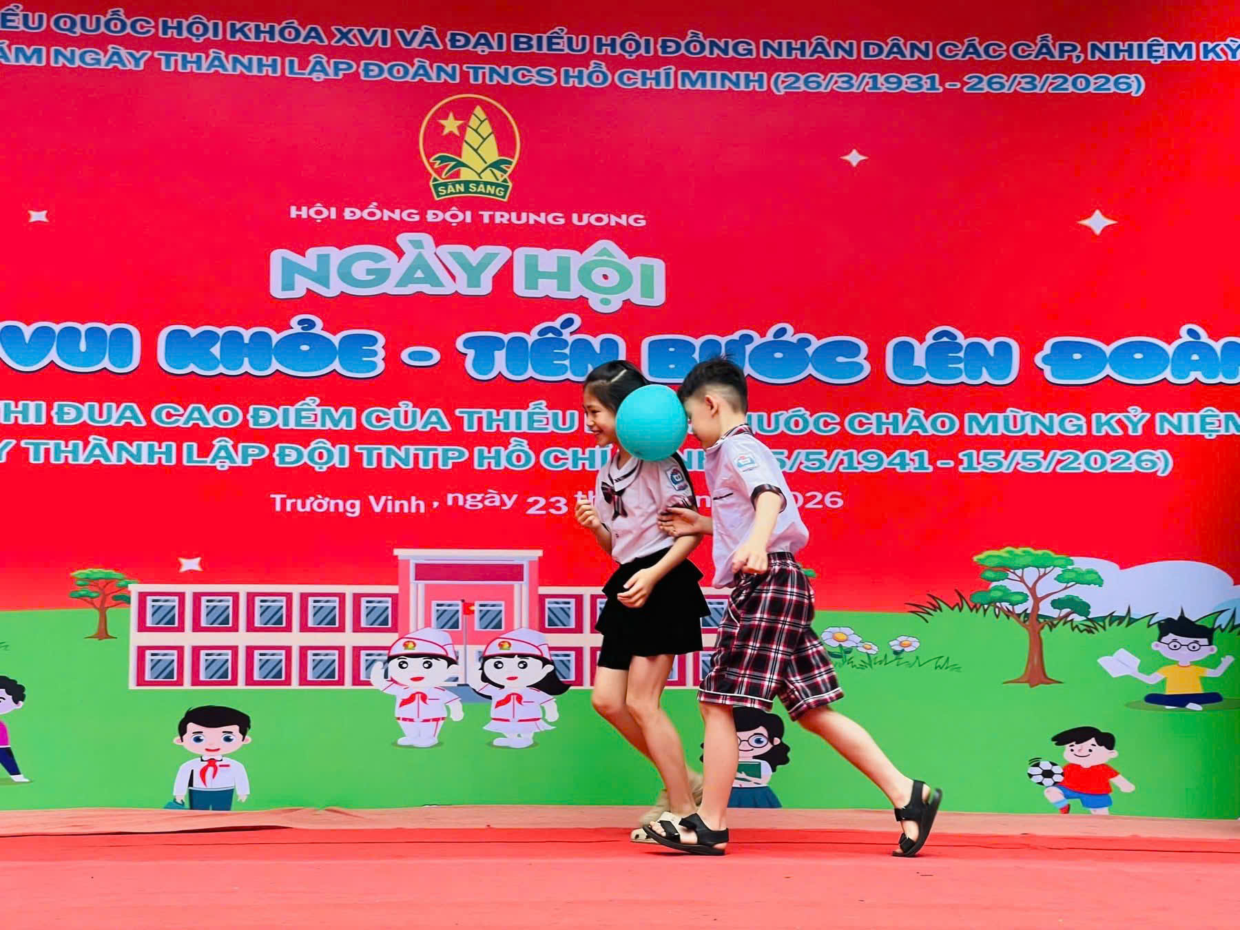 NGÀY HỘI “THIẾU NHI VUI KHỎE – TIẾN BƯỚC LÊN ĐOÀN