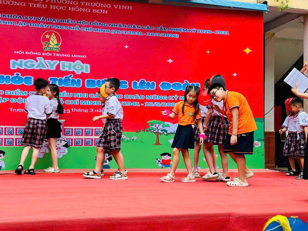 NGÀY HỘI “THIẾU NHI VUI KHỎE – TIẾN BƯỚC LÊN ĐOÀN